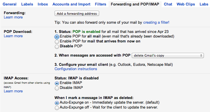 FastMail Redirects